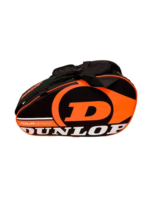 Saco De Padel Dunlop Tour Intro Preto E Laranja | Ofertas de padel
