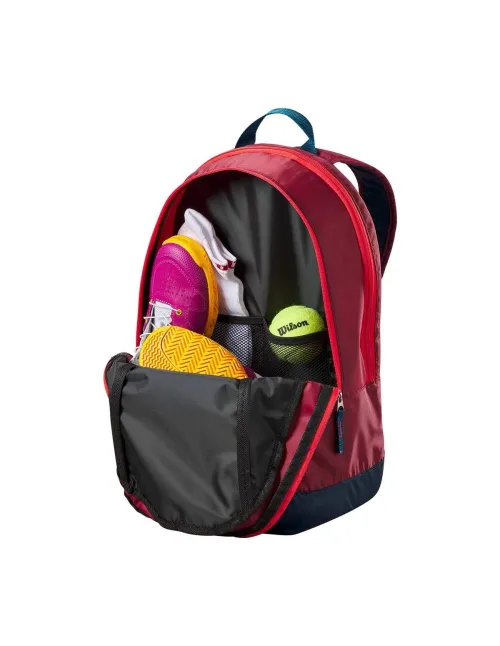 Paletero Wilson Backpack Rojo Junior | Ofertas de pádel