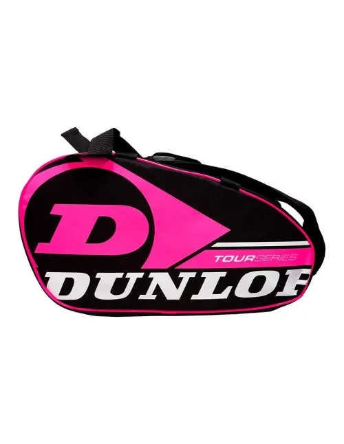 Paletero Dunlop Tour Intro Blk/Pink 623658 Ofp | Ofertas de padel