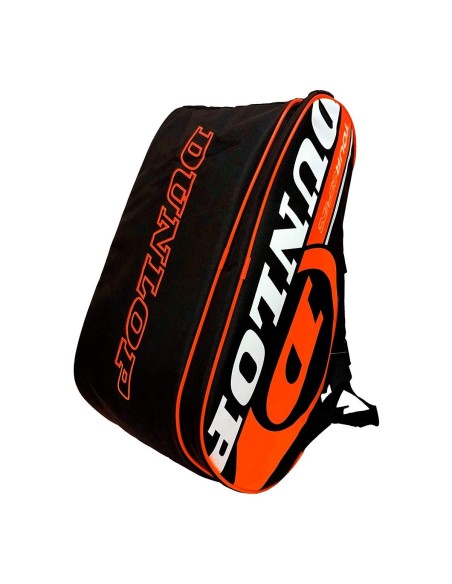 Paletero Dunlop Tour Intro Negro Naranja | Ofertas de pádel