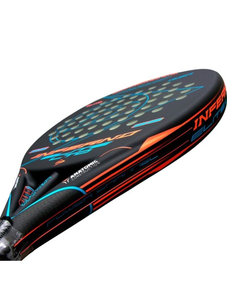 Dunlop Inferno Elite Ltd Laranja Azul | Ofertas de padel