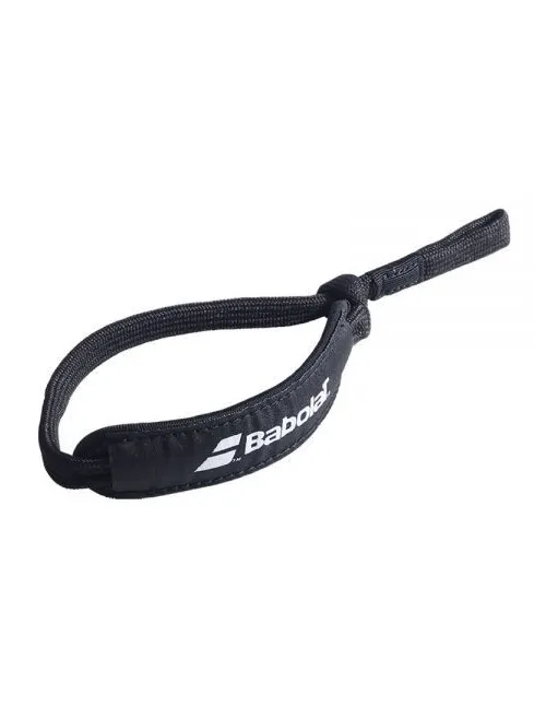 Cordon Babolat Wrist Strap Pad Negro | Ofertas de pádel