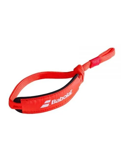 Cordón Babolat Wrist Strap Pad Rojo | Ofertas de pádel