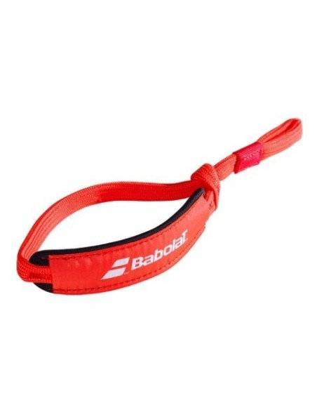 Cordón Babolat Wrist Strap Pad Rojo | Ofertas de pádel
