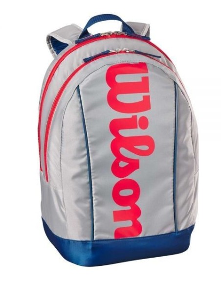 Paletero Wilson Backpack Plata Junior | Ofertas de pádel