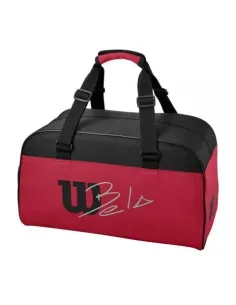 Bolsa Wilson Bela Small Duffel Negro Rojo | Ofertas de pádel 2