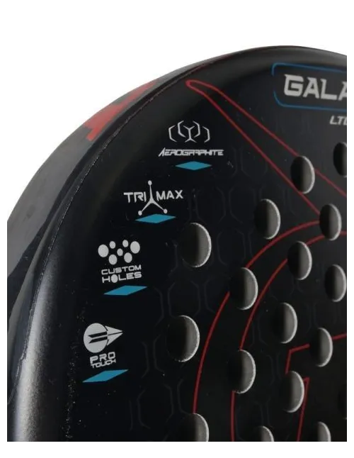 Dunlop Galaxy Preto / Vermelho | Ofertas de padel