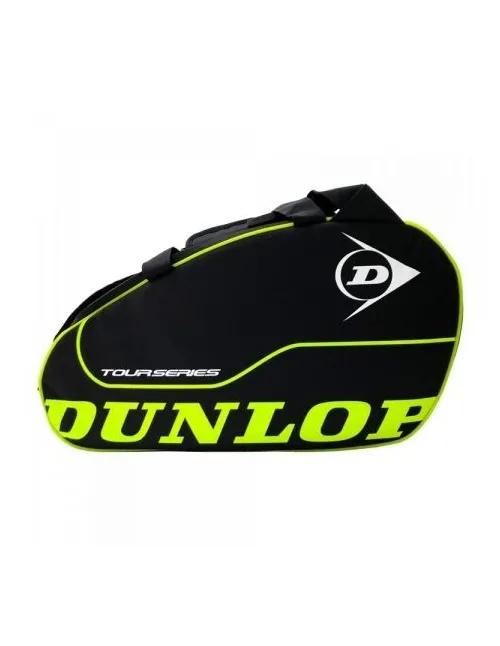 Dunlop Tour Intro Black And Yellow Padel Bag | Ofertas de padel