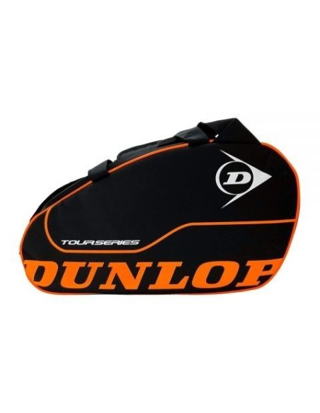 Paletero Dunlop Tour Intro Negro Naranja | Ofertas de pádel