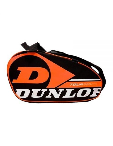 Paletero Dunlop Tour Intro Negro Naranja | Ofertas de pádel