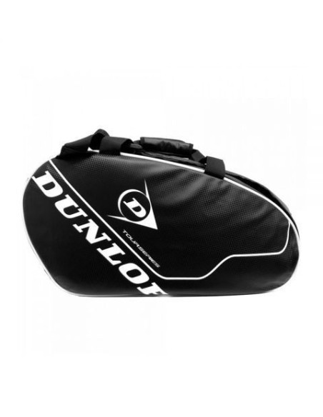 Paletero Dunlop Tour Intro Lt Blk/Wht | Ofertas de pádel