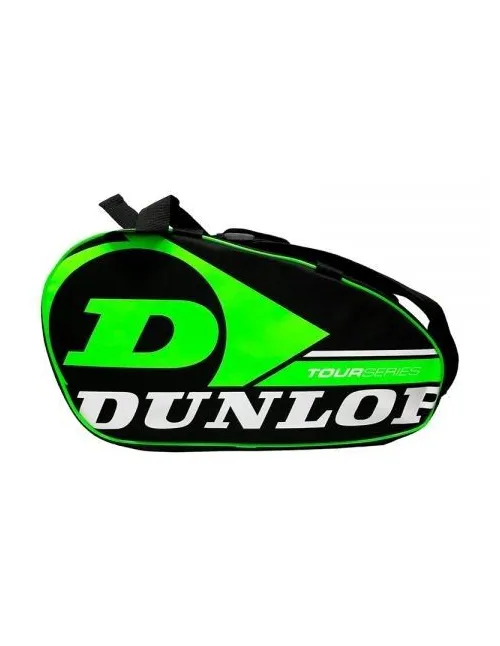 Paletero Dunlop Tour Intro Blk/Green | Ofertas de pádel
