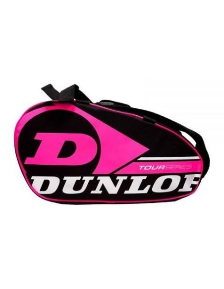 Padelbag Dunlop Tour Intro Blk/Pink 623658 Ofp | Ofertas de padel