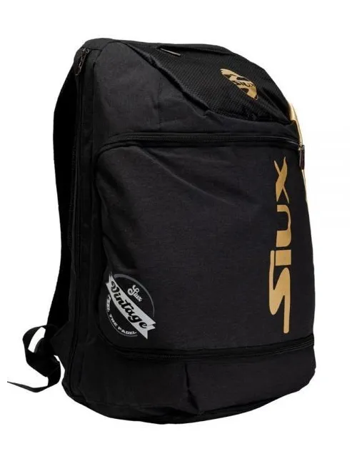 Mochila Siux Vintage Dorado | Ofertas de pádel