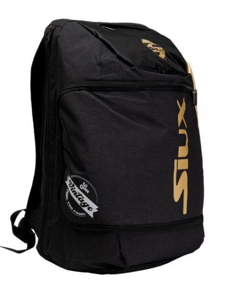 Mochila Siux Vintage Dorado | Ofertas de pádel