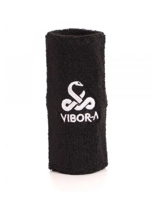 Vibora Wristband Black White Logo | Ofertas de padel