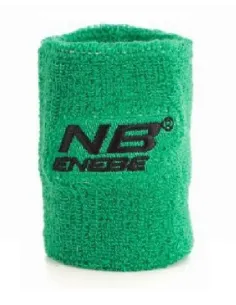 Muñequera Enebe Verde Logo Negro | Ofertas de pádel 2