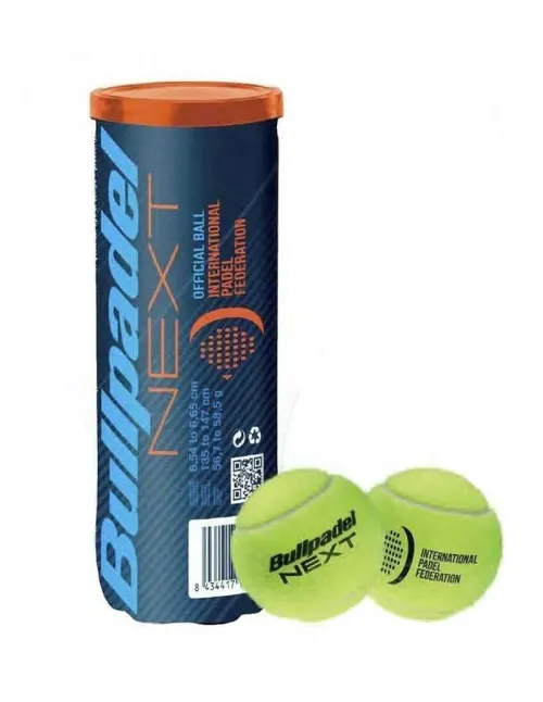 Bote De 3 Bolas Bullpadel Fip Next Af42000000 | Ofertas de pádel