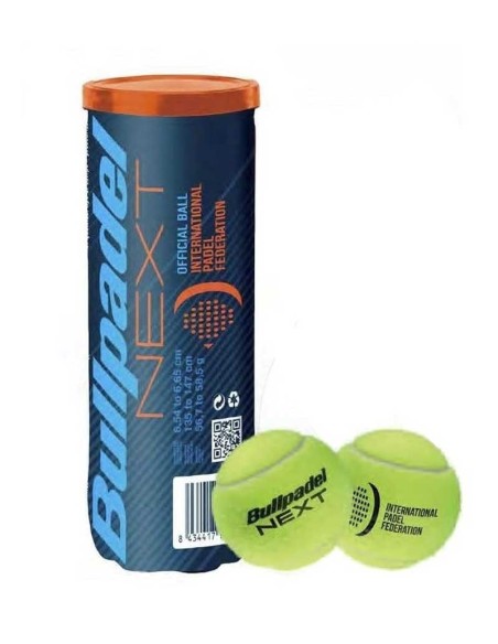 Bote De 3 Bolas Bullpadel Fip Next Af42000000 | Ofertas de pádel