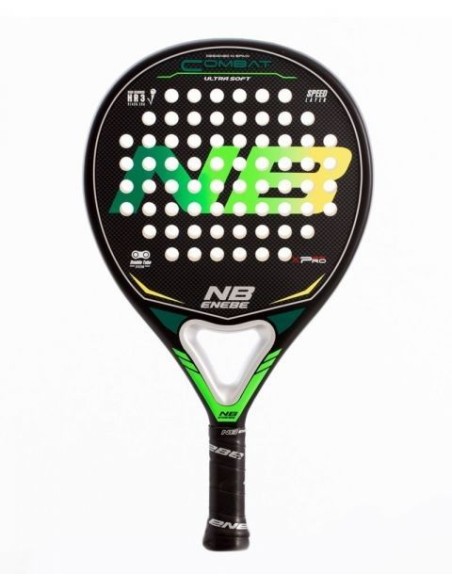 Pala Enebe Combat Ultra Soft Verde - Amarillo | Ofertas de pádel