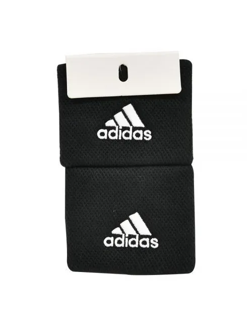 Adidas Polsino Tennis Piccolo Nero Bianco |Padel offers