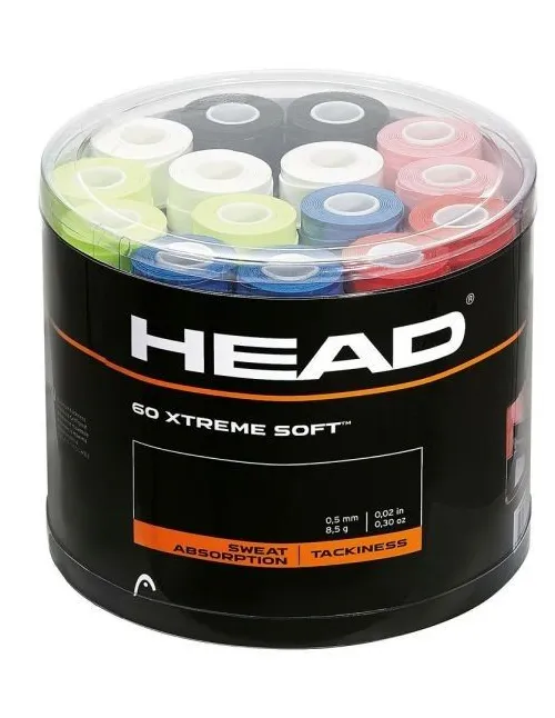 Overgrip Head Xtreme Soft X60 Box White | Ofertas de padel