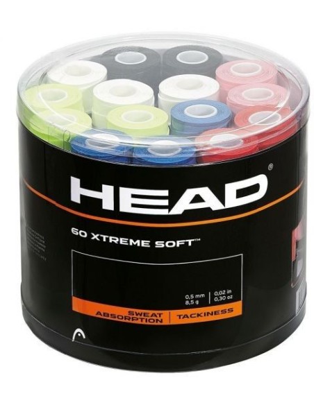 Overgrip Head Xtreme Soft X60 Box Blanco | Ofertas de pádel