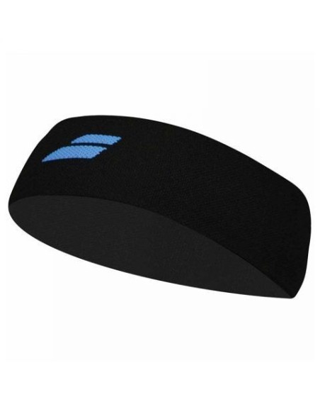 Band Babolat Logo Black Blue | Ofertas de padel