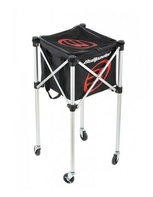 Cesto Bullpadel Ball Basket Negro | Ofertas de pádel