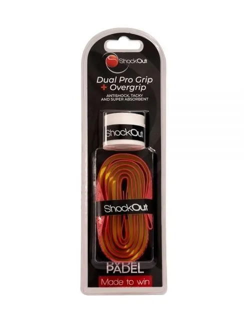 Shockout Dual Pro Grip & Overgrip Giallo Fucsia |Padel offers