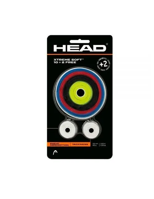 Head Overgrip Xtreme Soft 10 2 Bianco |Padel offers