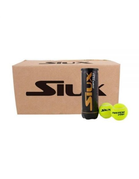 CAIXA DE 24 LATAS COM 3 BOLAS Siux MATCH Pro | Ofertas de padel