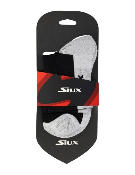 Calcetin Siux Media Caña Crow Negro Blanco | Ofertas de pádel