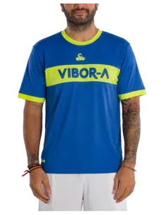 Camiseta Vibor-A Poison Azul Eléctrico | Ofertas de pádel