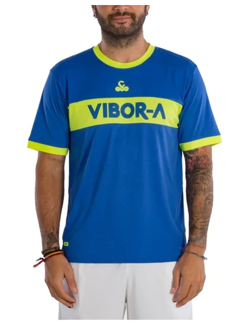 Camiseta Vibor-A Poison Azul Eléctrico