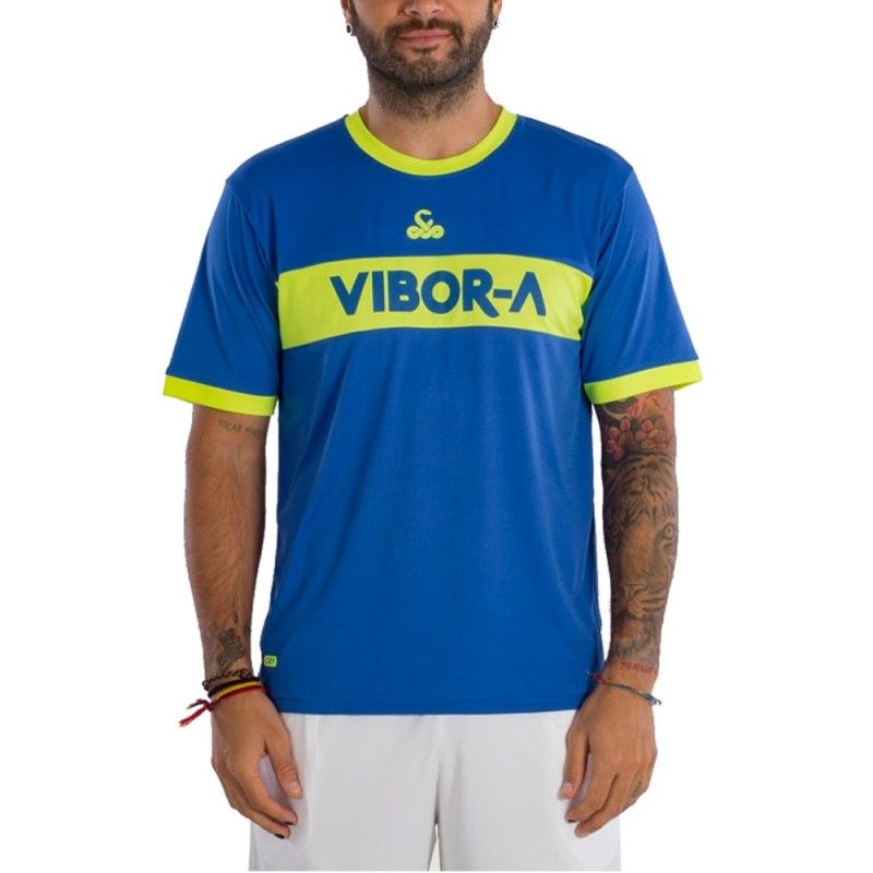 Camiseta Vibor-A Poison Azul Eléctrico