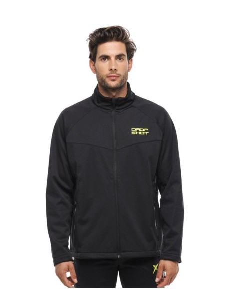 Chaqueta Drop Shot Rayco Negro | Ofertas de pádel