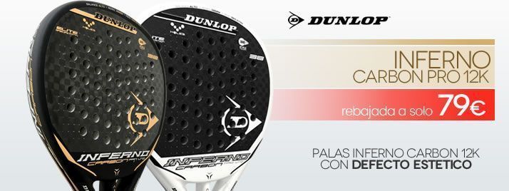 Rebajas de Dunlop Inerno Carbon 12K con Defecto Estético