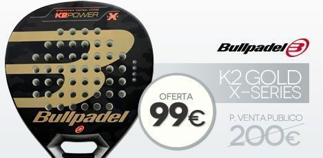 Bullpadel K2 Power X-Series Gold
